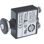 Blue Sea Push Button Reset Only Screw Terminal Circuit Breaker - 7 Amps [2131]