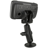 RAM Mount B Size 1" Fishfinder Mount for the Lowrance Hook2 Series [RAM-B-101-LO12]