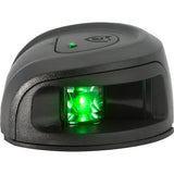 Attwood LightArmor Deck Mount Navigation Light - Black Composite - Starboard (green) - 2NM [NV2012PBG-7]