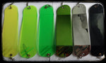 8.5" Dual Fin Flasher Blanks! - 6 colors!