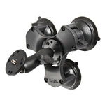 RAM Mount Twist-Lock Triple Suction Mount w/1/4"-20 Stud [RAP-B-365-224-202AU]