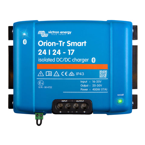 Victron Orion-TR Smart DC-DC 24/24-17 17a (400W) Isolated Charger or Power Supply [ORI242440120]