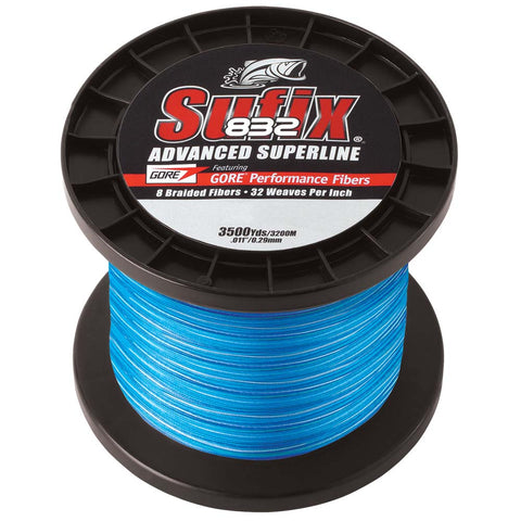 Sufix 832 Advanced Superline Braid - 30lb - Coastal Camo - 3500 yds [660-430CC]