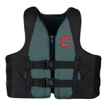 Full Throttle Adult Rapid-Dry Life Jacket - 2XL/4XL - Grey/Black [142100-701-080-22]