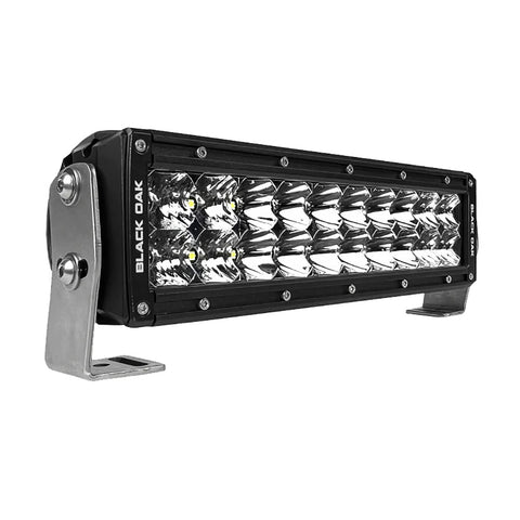 Black Oak Pro Series 3.0 Double Row 10" LED Light Bar - Combo Optics - Black Housing [10C-D5OS]