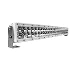 Black Oak 30" Marine Curved Double Row LED Light Bar - Spot Optics - White Housing - Pro Series 3.0 [30SCM-D5OS]