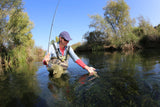 Yellow Humpy Classic Hair Wing Dry Fly - 6 Flies Hook Size 14