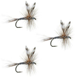 3 Pack Adams Classic Dry Fly - Hook Size 16