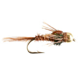 Bead Head Pheasant Tail Nymph Fly Fishing Flies - 6 Flies Hook Size 14