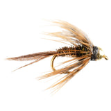 Basics Collection - Bead Head Pheasant Tail Nymph Assortment - 10 Wet Flies - Hook Sizes 14, 16, 18