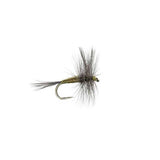 Barbless Blue Winged Olive BWO Classic Trout Dry Fly Fishing Flies - Set of 6 Flies Size 20