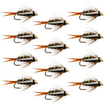 Bead Head Prince Nymph Fly Fishing Flies - 1 Dozen Flies Hook Size 14