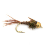 The Fly Fishing Place Basics Collection - Bead Head Nymph Assortment - 10 Wet Flies - 5 Patterns - Hook Sizes 12, 14, 16