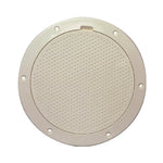 BECKSON 6" NON-SKID PRY-OUT DECK PLATE - BEIGE