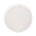 BECKSON 6" NON-SKID PRY-OUT DECK PLATE - WHITE