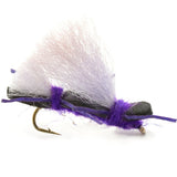 Chubby Chernobyl Ant Purple Foam Body Grasshopper Fly - 6 Flies Hook Size 10