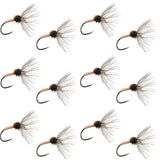 Copper Sakasa Kebari - 12 Tenkara Flies - Size 12