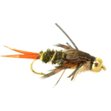 Basics Collection - Double Bead Head Nymph Assortment - 10 Wet Flies - 5 Patterns - Hook Size 12