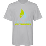 Youth Ice Strong Cool Blue/Lime Green Short Sleeve T-Shirt