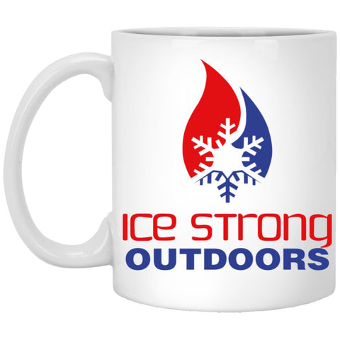 Small White Ice Strong Mug 11oz
