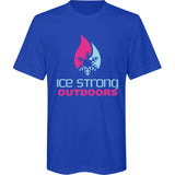 Youth Ice Strong Cool Blue/Magenta Short Sleeve T-Shirt