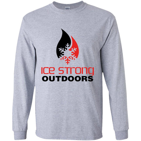 Youth Ice Strong Original Logo LS T-Shirt