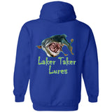 Men's Ice Strong Pullover Hooded Sweatshirt - Laker Taker