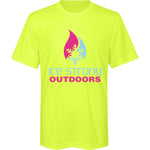 Youth Ice Strong Cool Blue/Magenta Short Sleeve T-Shirt