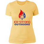 Ladies' Boyfriend T-Shirt Patriotic Logo