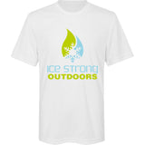 Youth Ice Strong Cool Blue/Lime Green Short Sleeve T-Shirt