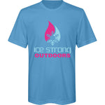 Youth Ice Strong Cool Blue/Magenta Short Sleeve T-Shirt