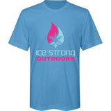 Youth Ice Strong Cool Blue/Magenta Short Sleeve T-Shirt