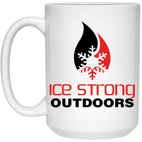 Large White Ice Strong Mug 15oz