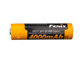 Fenix ARB-L18-4000U High-Capacity USB Rechargeable 18650 Battery - 4000mAh