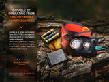 Fenix HL32R-T Trail Running LED Headlamp - 800 Lumens