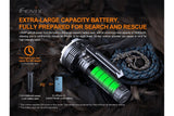 Fenix LR80R Rechargeable LED Searchlight - 18000 Lumens