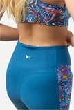 Enchanted Grayling Pocket Capri Leggings