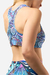 Enchanted Grayling Sports Bra