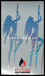 Bad Girl Flasher Stickers (2 Packs) - Various Colors