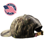 The Fly Fishing Place Logo Cap | Low Profile Mossy Oak Break Up Camo | Made In The USA