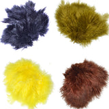 Fly Tying Materials - Select Woolly Bugger Marabou Standard Colors - 1/8 Ounce