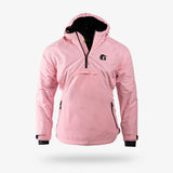 Waterproof 1/2 Zip Bog Hoodie | Womens - Light Pink