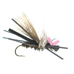 Gypsy King Hopper Foam Body Grasshopper Fly - 1 Dozen Flies Hook Size 10