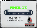 RHoldz-Aluminum Hub Hanger NEW 2023! 5 Colors! Made in MI!