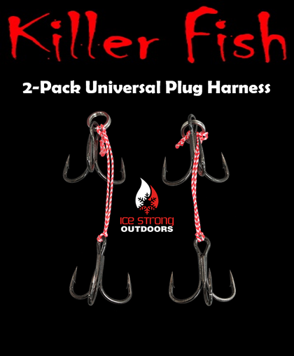 Ice Strong Outdoors - Killer Fish - UNIVERSAL PLUG HARNESS 2 PACK - BRAND NEW FEB 2026!