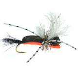 Hippie Stomper Size 10 Sampler - 4 Flies Foam Body Grasshopper Dry Fly