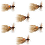 Hornberg Special Trout and Bass Streamer or Dry Fly - 6 Flies - Hook Size 6