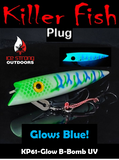 Ice Strong Outdoors - Killer Fish - Rattling TROLLING PLUG UV - NEW 2026 Colors Just Released!