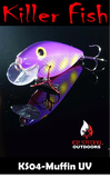 Ice Strong Outdoors - Killer Fish - Rattling Shallow Diver UV - NEW 2026 Colors Just Released!