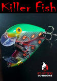Ice Strong Outdoors - Killer Fish - Rattling Shallow Diver UV - NEW 2026 Colors Just Released!